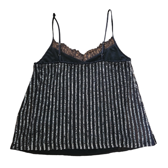 Cami NYC beaded sequin camisole top large - Picture 11 of 11